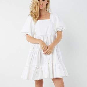 NWT🔖 Oak + Fort Puff Sleeve Dress